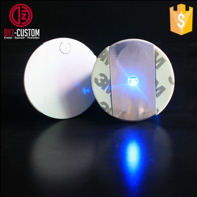 Flashing Led Sticker Coasters LED bottle sticker coaster drink coaster